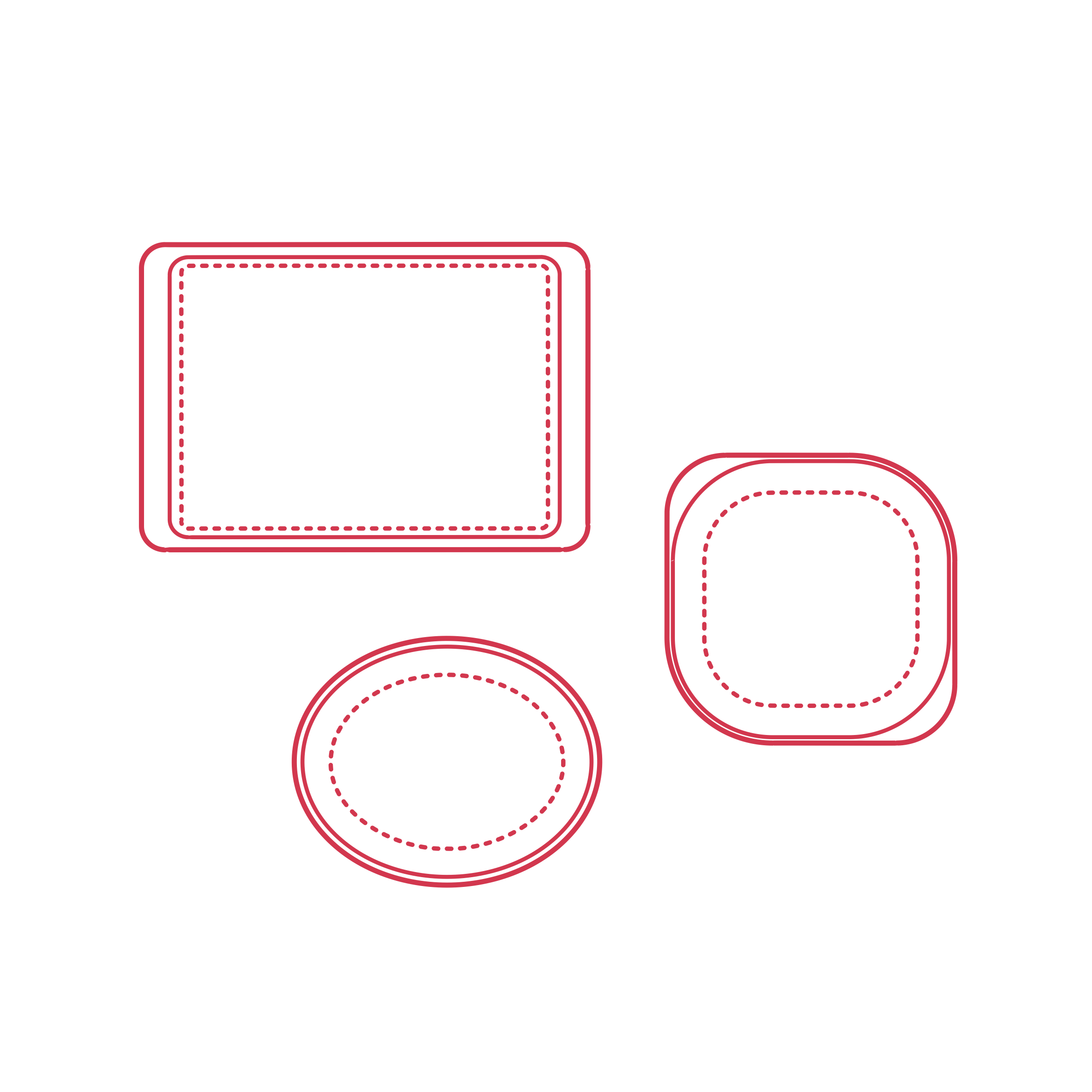 Objects Baking Dishes Outline Icon Svg Set Free Vectors